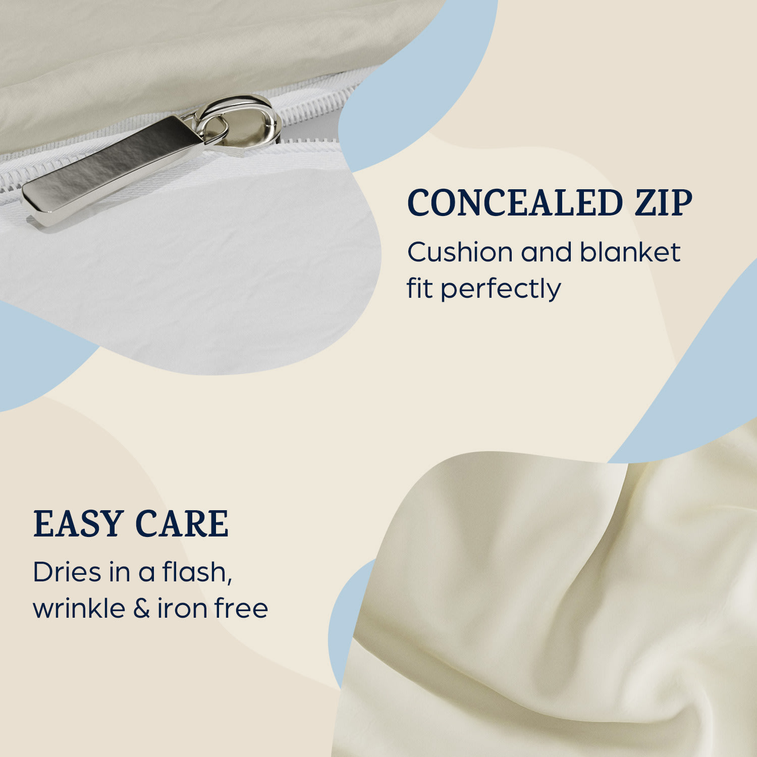 Sleepwise Soft Wonder-Edition, Posteľná bielizeň, 200 x 200 cm – Obrázok 2