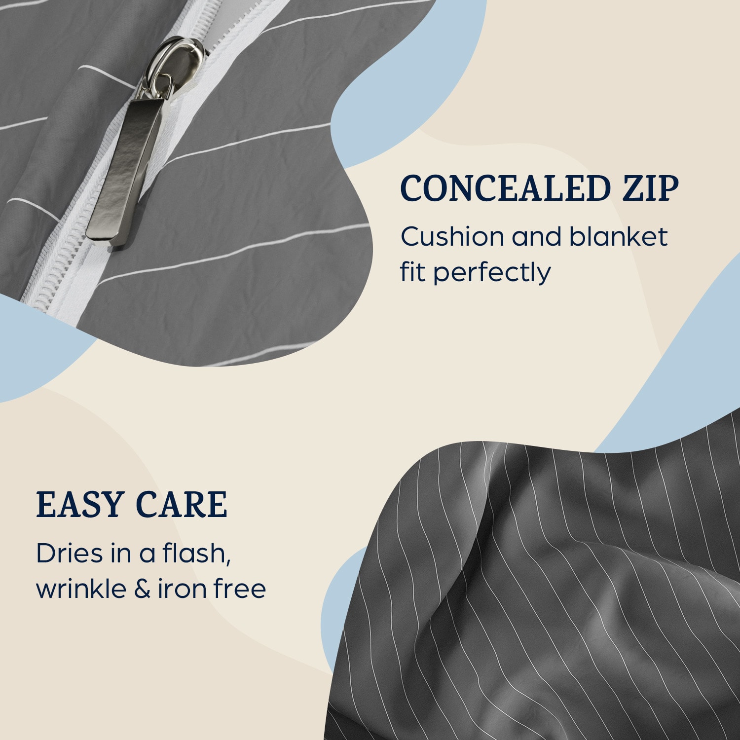 Sleepwise Soft Wonder-Edition, Posteľná bielizeň, 200 x 200 cm – Obrázok 2