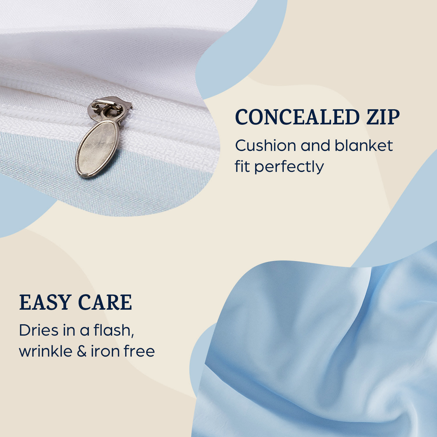 Sleepwise Soft Wonder-Edition, Posteľná bielizeň, 200 x 200 cm – Obrázok 2