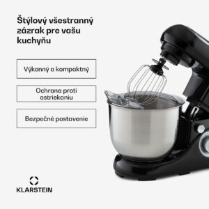 Klarstein Bella Pico 2G, kuchynský robot, 1300 W, 1,7 PS, 6 stupňov, 5 l