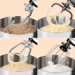 Klarstein Šľahacia metlička, náhradný diel na miešanie k Bella Pico 2G/Bella Robusta, nehrdzavejúca oceľ