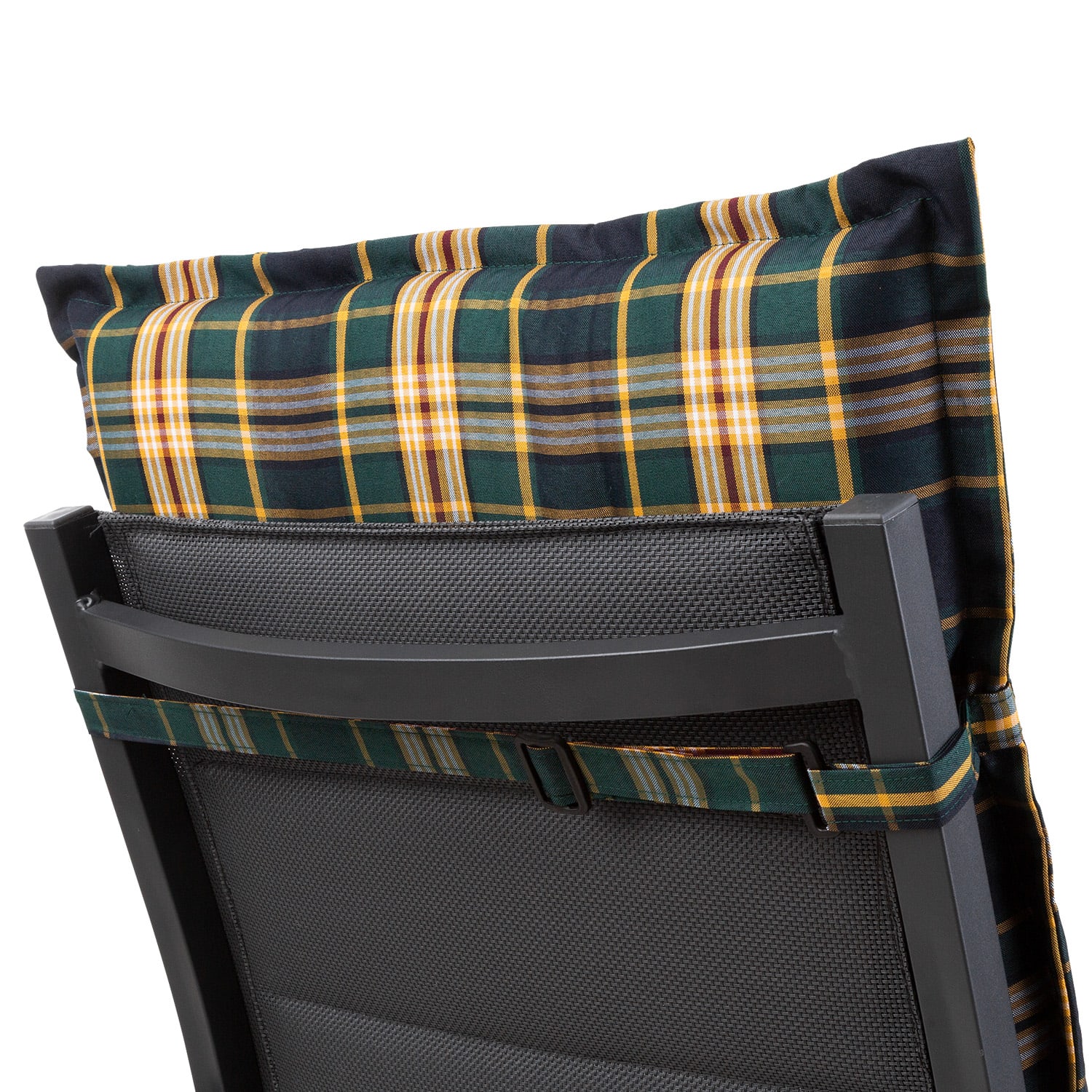 Blumfeldt Prato, poduška s nízkou zadnou časťou, na nižšie polohovacie kreslo, na záhradnú stoličku, polyester, 50 x 100 x 8 cm, 1 x poduška – Obrázok 2