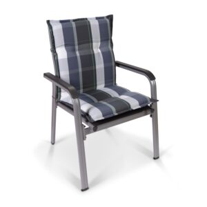 Blumfeldt Prato, čalúnená podložka, podložka na stoličku, podložka na nižšie polohovacie kreslo, na záhradnú stoličku, polyester, 50 × 100 × 8 cm