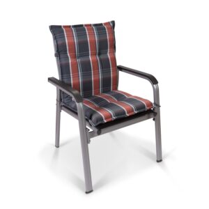 Blumfeldt Prato, čalúnená podložka, podložka na stoličku, podložka na nižšie polohovacie kreslo, na záhradnú stoličku, polyester, 50 × 100 × 8 cm