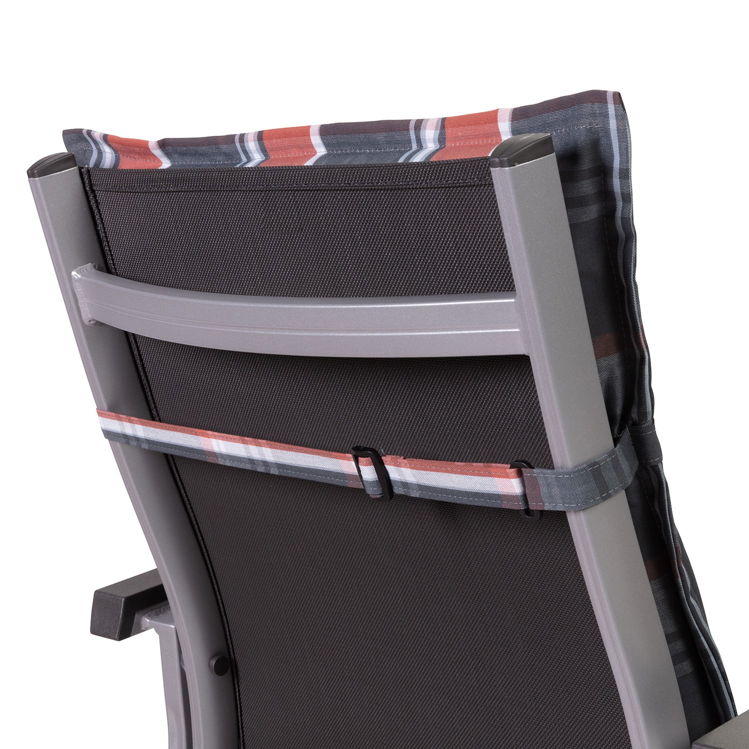 Blumfeldt Prato, čalúnená podložka, podložka na stoličku, podložka na nižšie polohovacie kreslo, na záhradnú stoličku, polyester, 50 × 100 × 8 cm – Obrázok 2