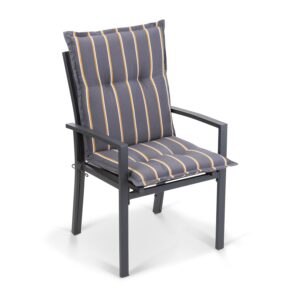 Blumfeldt Prato, poduška s nízkou zadnou časťou, na nižšie polohovacie kreslo, na záhradnú stoličku, polyester, 50 x 100 x 8 cm, 1 x poduška