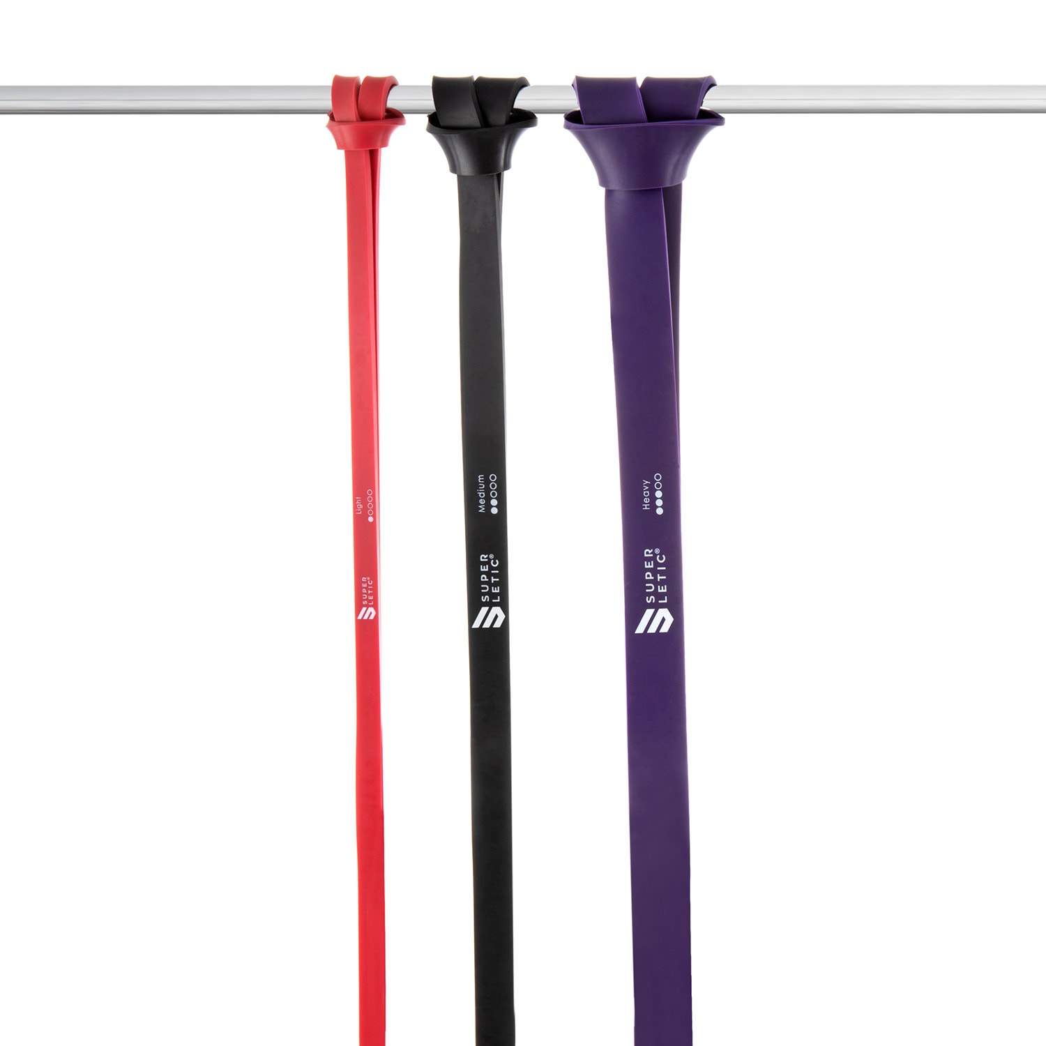 Capital Sports Uros Powerbands, posilňovacia guma, 3-dielna súprava, slučka, 100 % latex