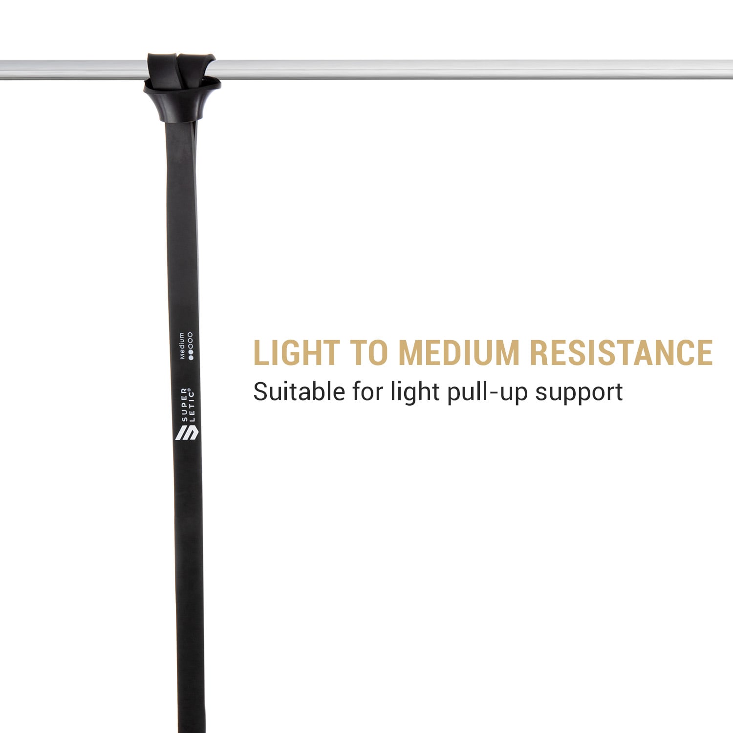 Capital Sports Uros, posilňovacia guma, Medium, fitnes guma, slučka, 100 % latex