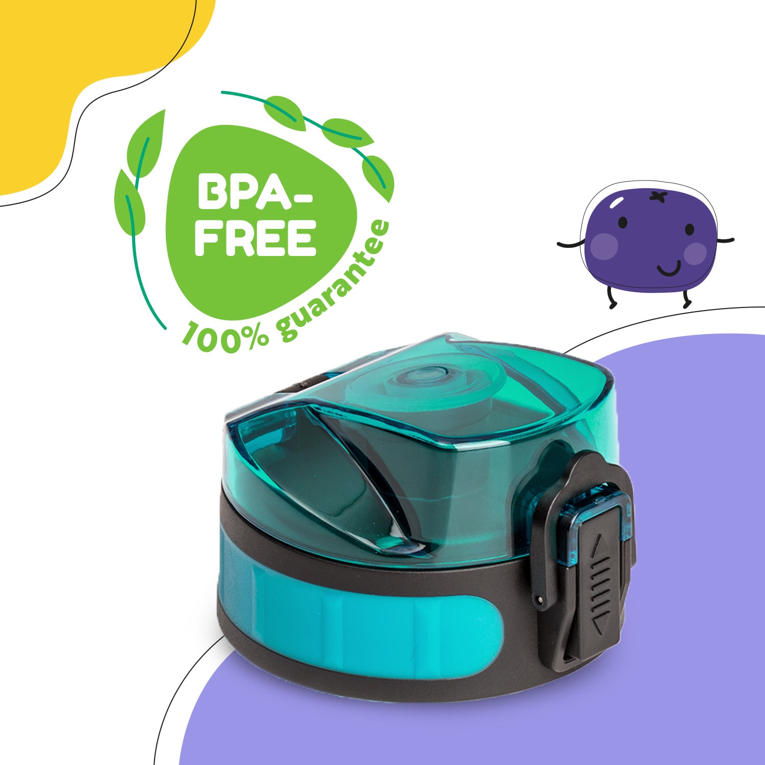 Klarstein Schmatzfatz, náhradný vrchnák, výška: 4,5 cm, priemer: 7 cm, bez BPA