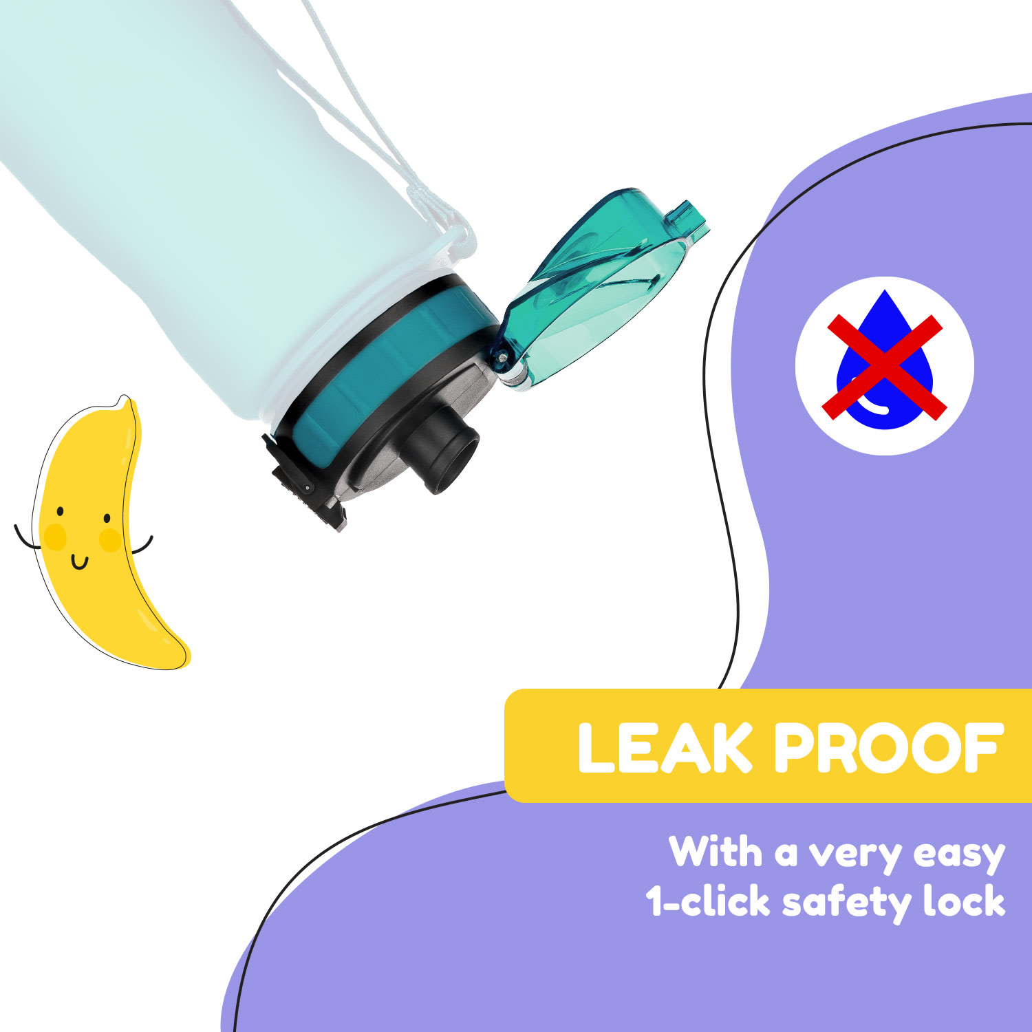 Klarstein Schmatzfatz, náhradný vrchnák, výška: 4,5 cm, priemer: 7 cm, bez BPA – Obrázok 3