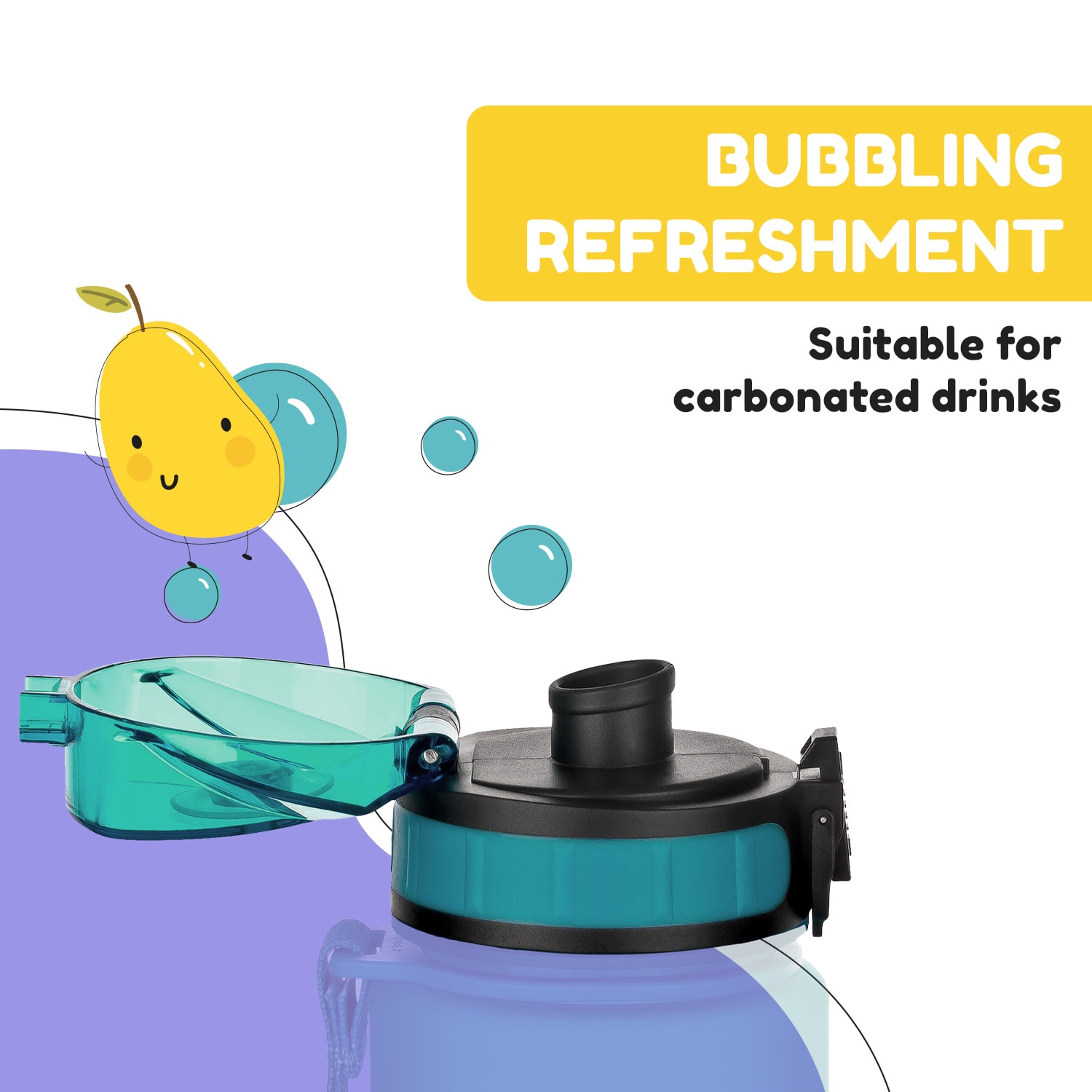 Klarstein Schmatzfatz, náhradný vrchnák, výška: 4,5 cm, priemer: 7 cm, bez BPA – Obrázok 5