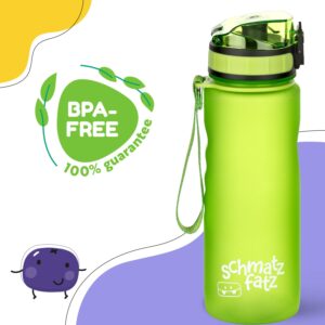 Klarstein Schmatzfatz, fľaša na pitie, športová fľaša, 500 ml, 24 cm, Tritan