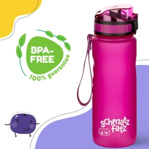 Klarstein Schmatzfatz, fľaša na pitie, športová fľaša, 500 ml, 24 cm, Tritan