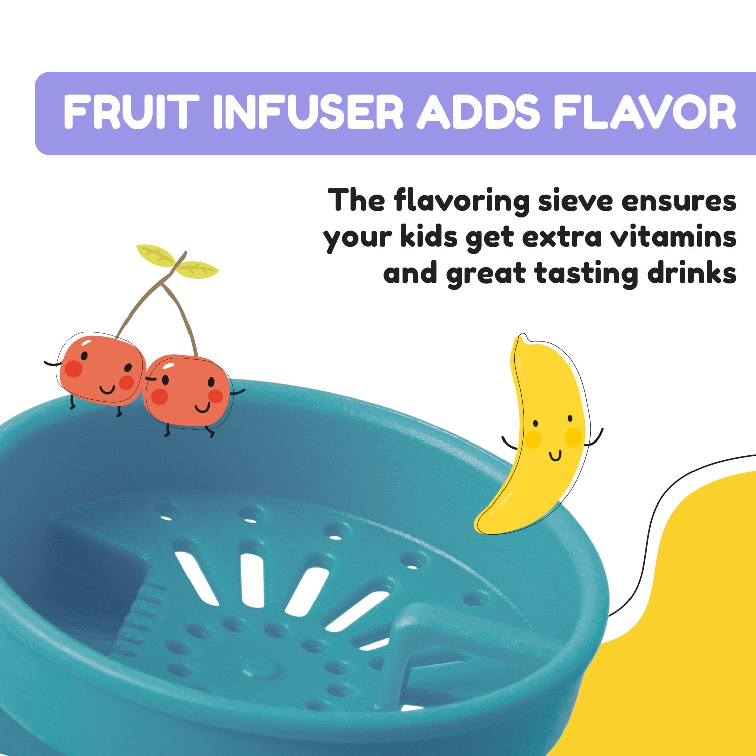 Klarstein Schmatzfatz, fľaša na pitie, športová fľaša, 500 ml, 24 cm, Tritan – Obrázok 5