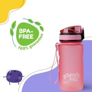 Klarstein Schmatzfatz, fľaša na pitie, športová fľaša, 350 ml, 18 cm, Tritan