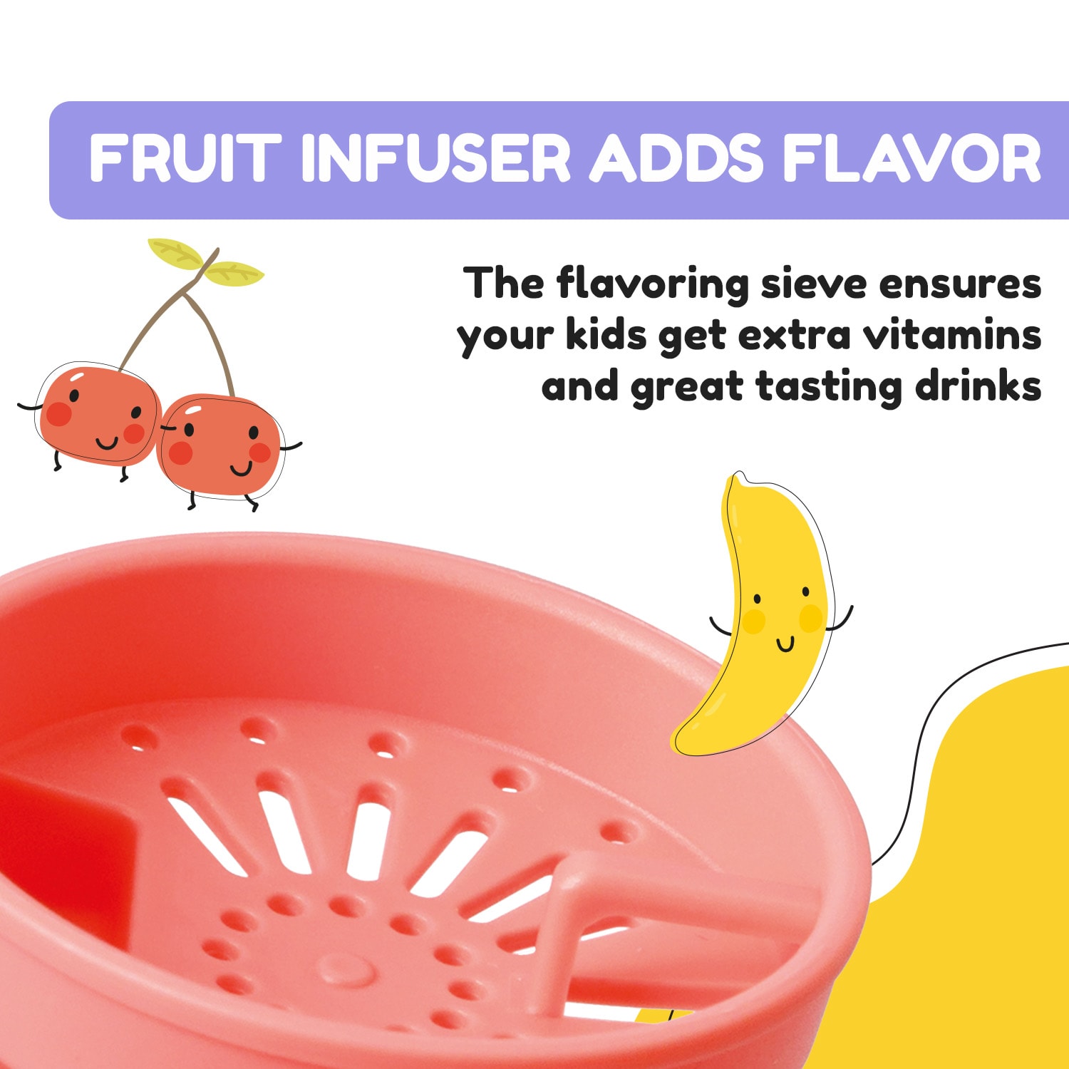 Klarstein Schmatzfatz, fľaša na pitie, športová fľaša, 350 ml, 18 cm, Tritan – Obrázok 5