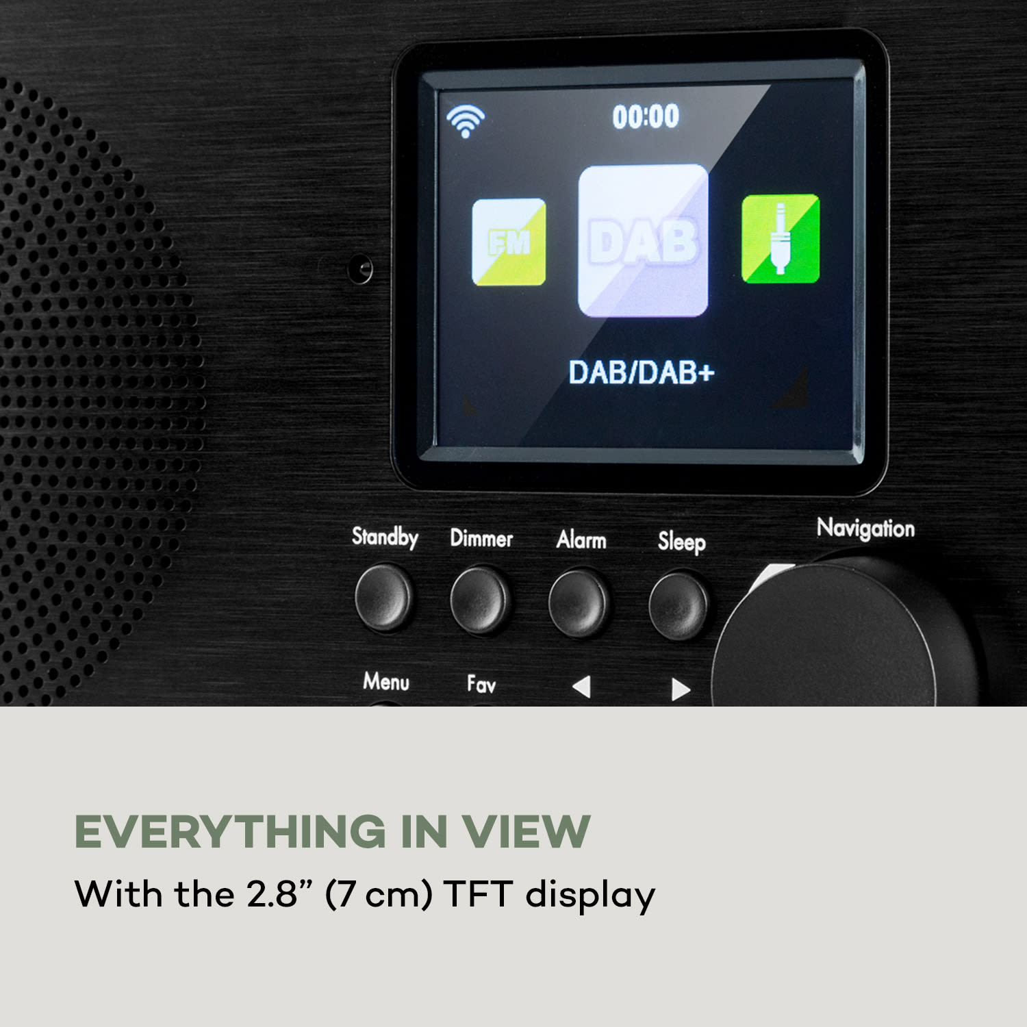 Auna Silver Star Mini Two, internetové DAB+/FM rádio, WiFi, BT, TWS reproduktor – Obrázok 4