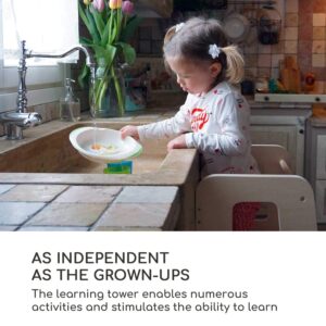 Mobli Ully, učiaca veža, pomôcka na lezenie, Montessori, multiplex, 40,5 × 86 × 38 cm