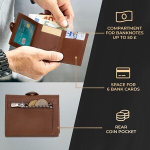 Slimpuro TRYO Slim Wallet 5 kariet vrecko na mince, 9,2 x 2,2 x 7,5 cm (Š x V xH), ochrana RFID