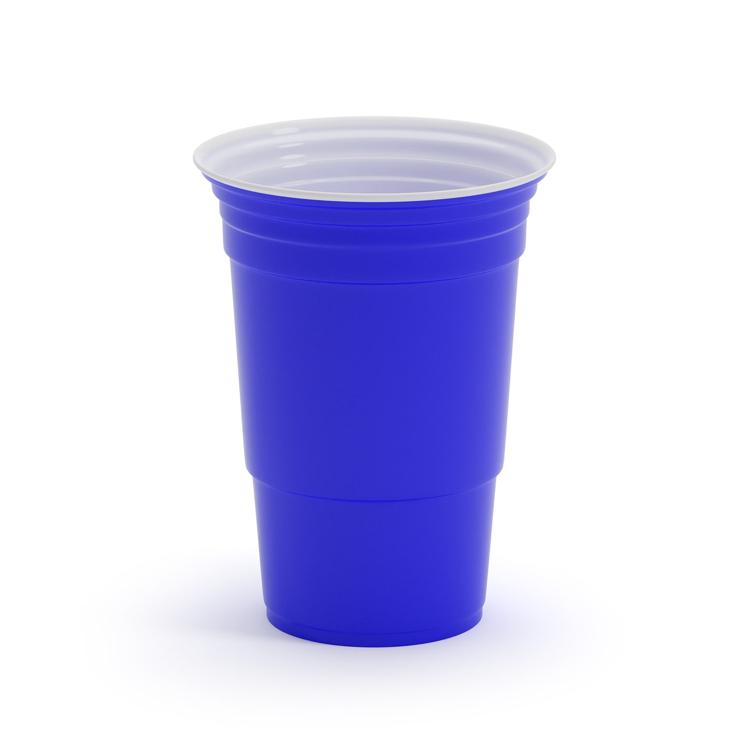 BeerCup Williams, modré párty poháre na beer pong, v štýle amerických univerzít, 473 ml, loptičky a pravidlá – Obrázok 2