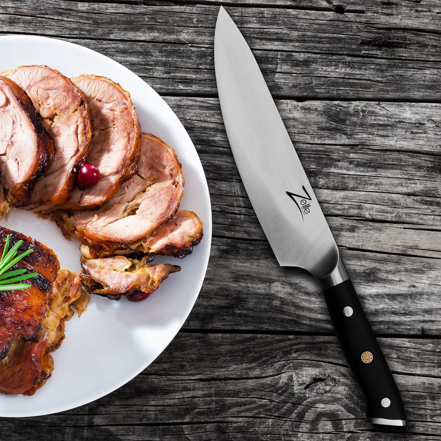 Zelite Infinity by Klarstein Alpha-Royal German 5", nôž na steaky, 56 HCR, nehrdzavejúca oceľ – Obrázok 2