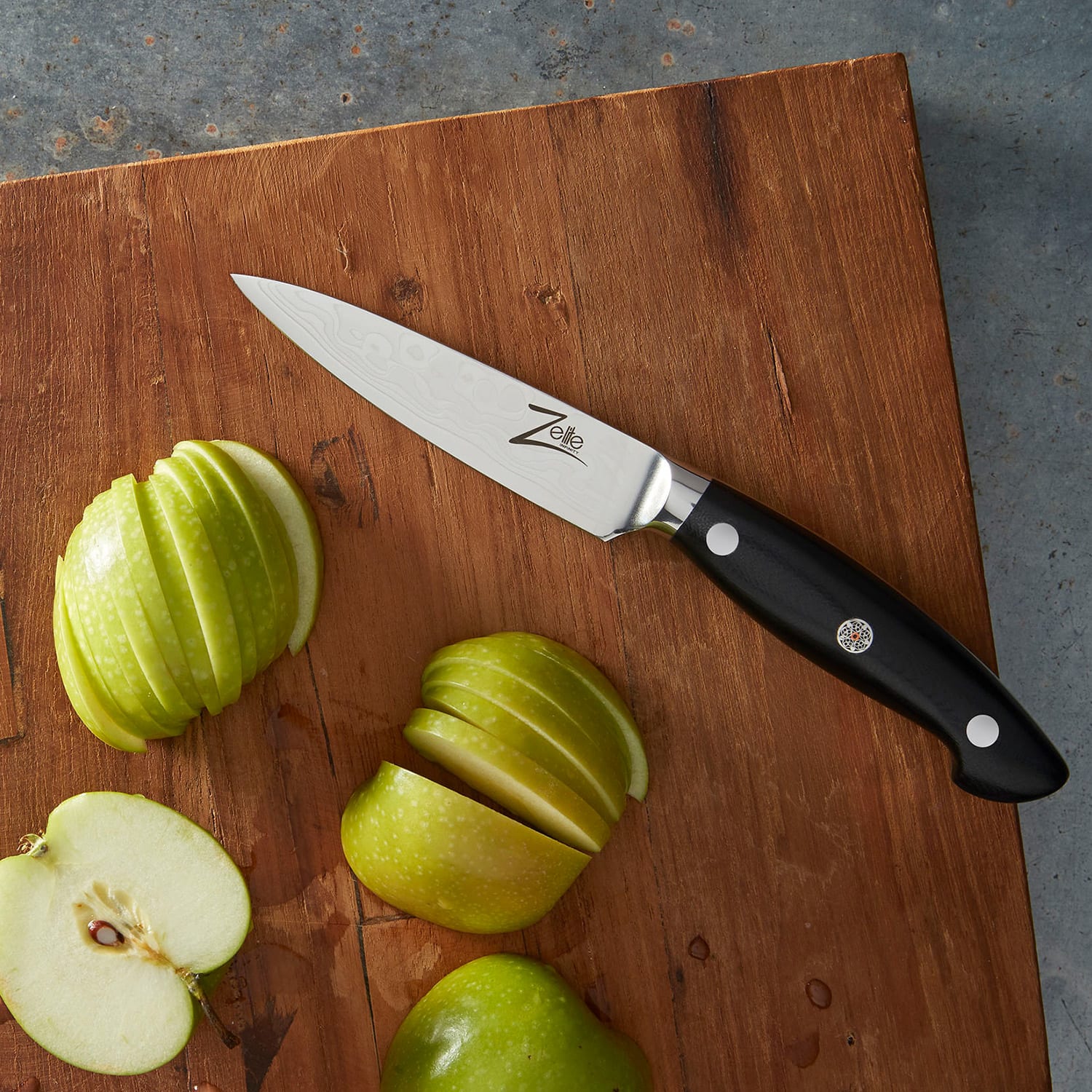 Zelite Infinity by Klarstein Executive-Plus, 4,25" nôž na lúpanie, 61 HRC, nehrdzavejúca oceľ – Obrázok 3