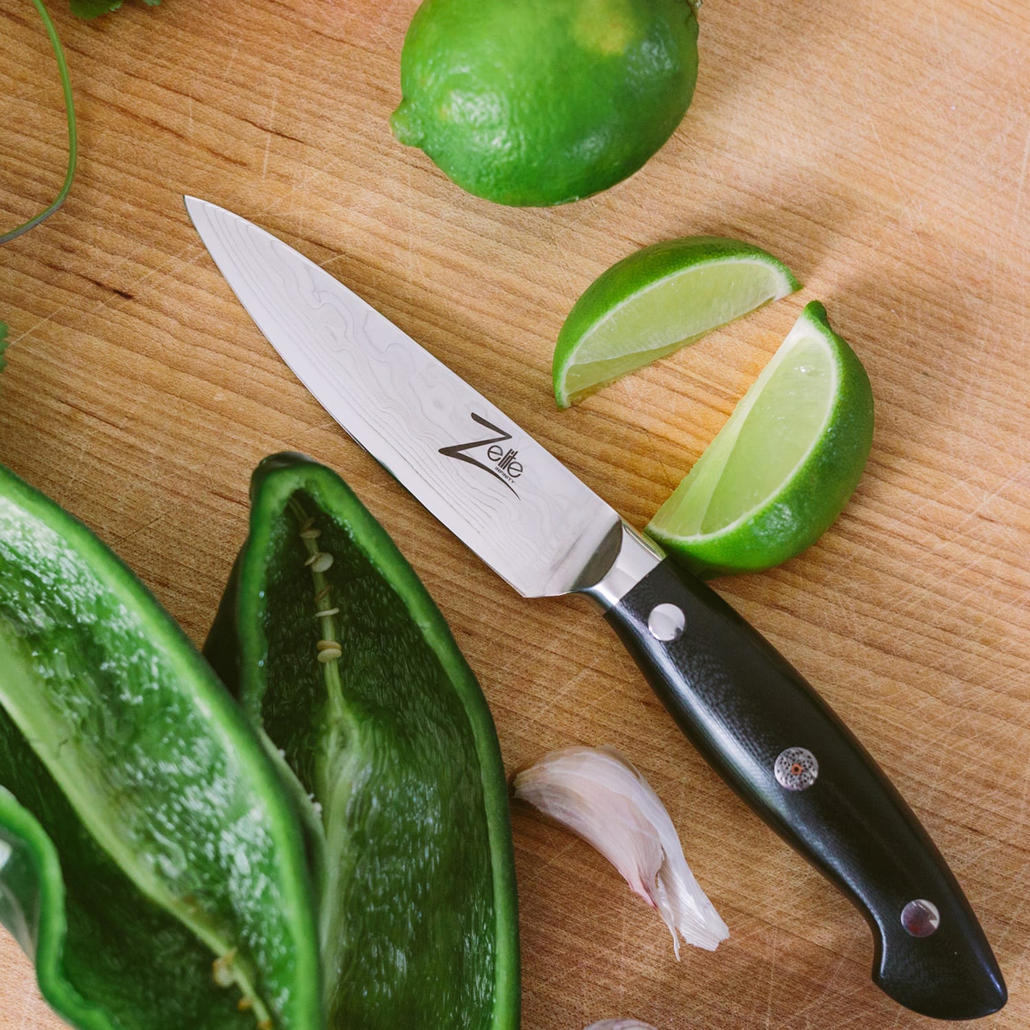 Zelite Infinity by Klarstein Executive-Plus, 4,25" nôž na lúpanie, 61 HRC, nehrdzavejúca oceľ – Obrázok 4