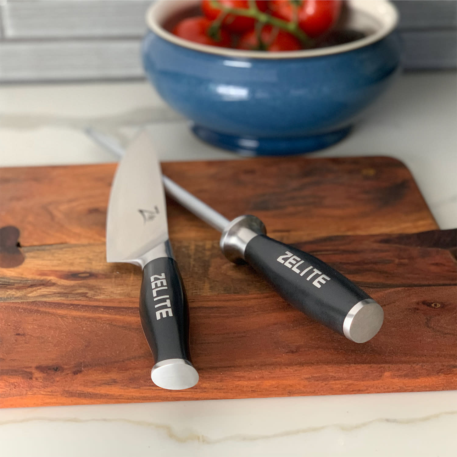 Zelite Infinity by Klarstein Comfort Pro, 10" ocieľka, 59 HRC, nehrdzavejúca oceľ, magnetická – Obrázok 3