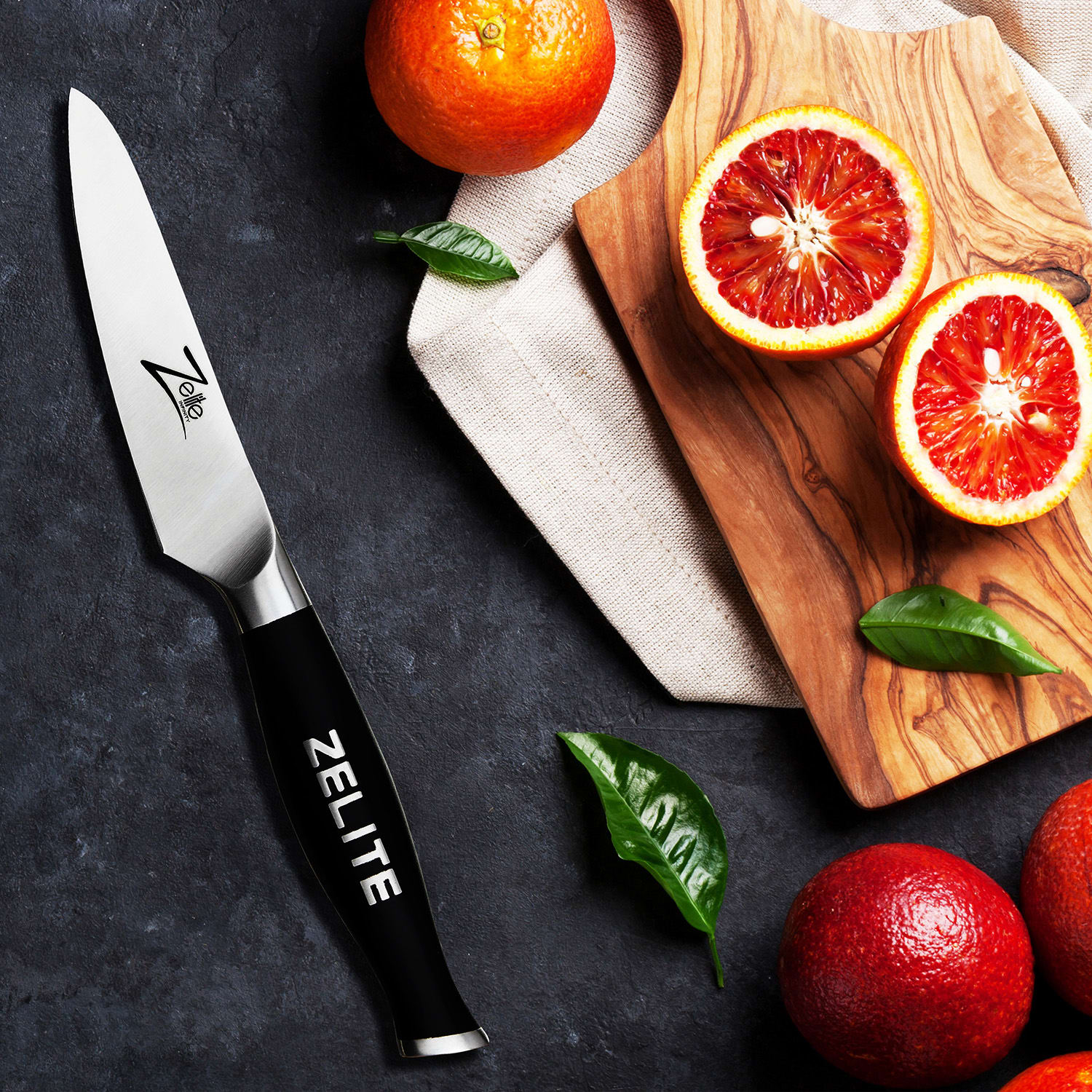 Zelite Infinity by Klarstein Comfort Pro, 4" nôž na lúpanie, 56 HRC, nehrdzavejúca oceľ – Obrázok 3