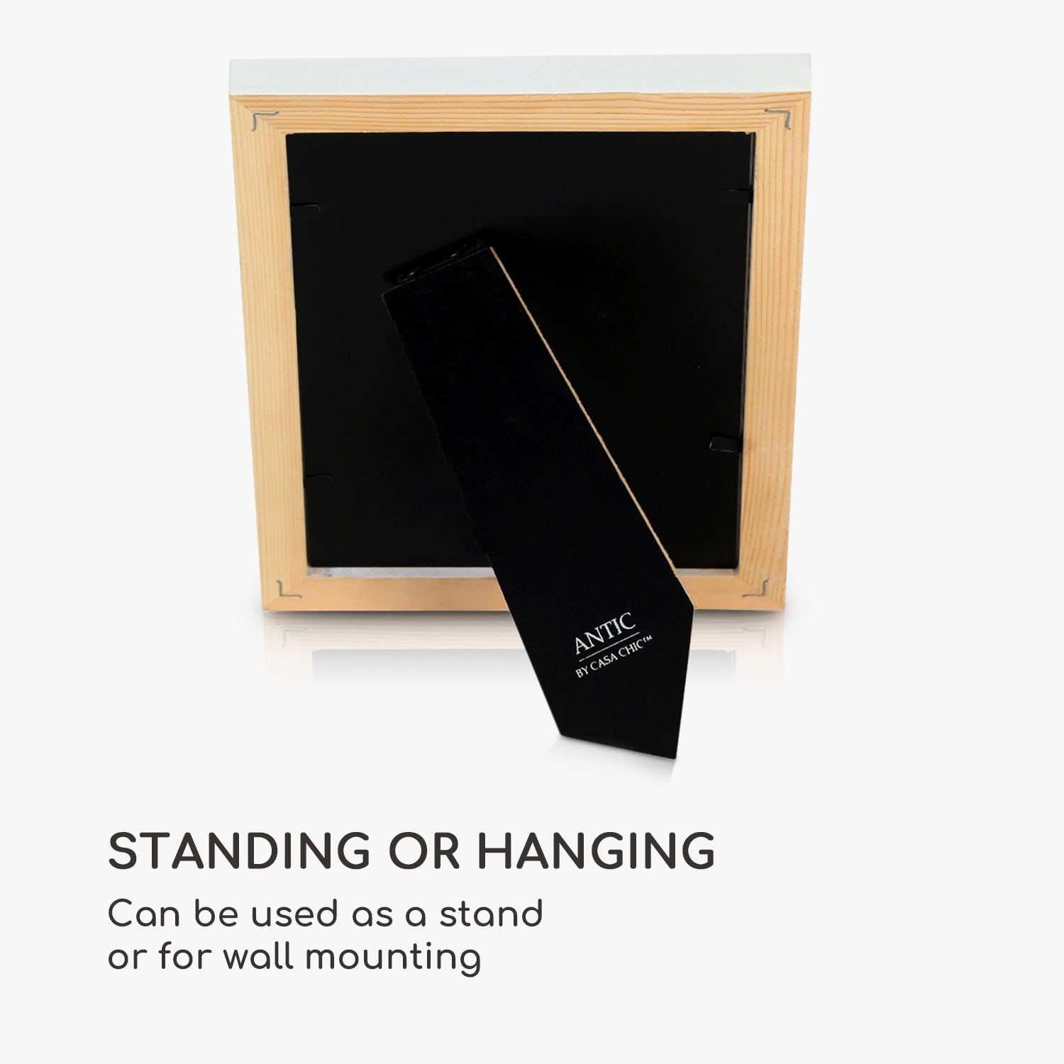 Casa Chic Lancaster, rám na obrázky, obdĺžnikový, fotky 17 x 12 cm, pasparta, drevo – Obrázok 4