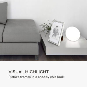 Casa Chic Lancaster, rám na obrázky, obdĺžnikový, DIN A4 fotky, pasparta, drevo