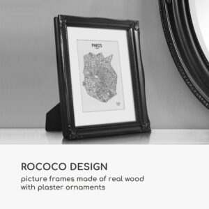 Casa Chic Regent, obrazový rám, obdĺžnikový, 25 × 20 cm fotky, pasparta, sklo, rokoko