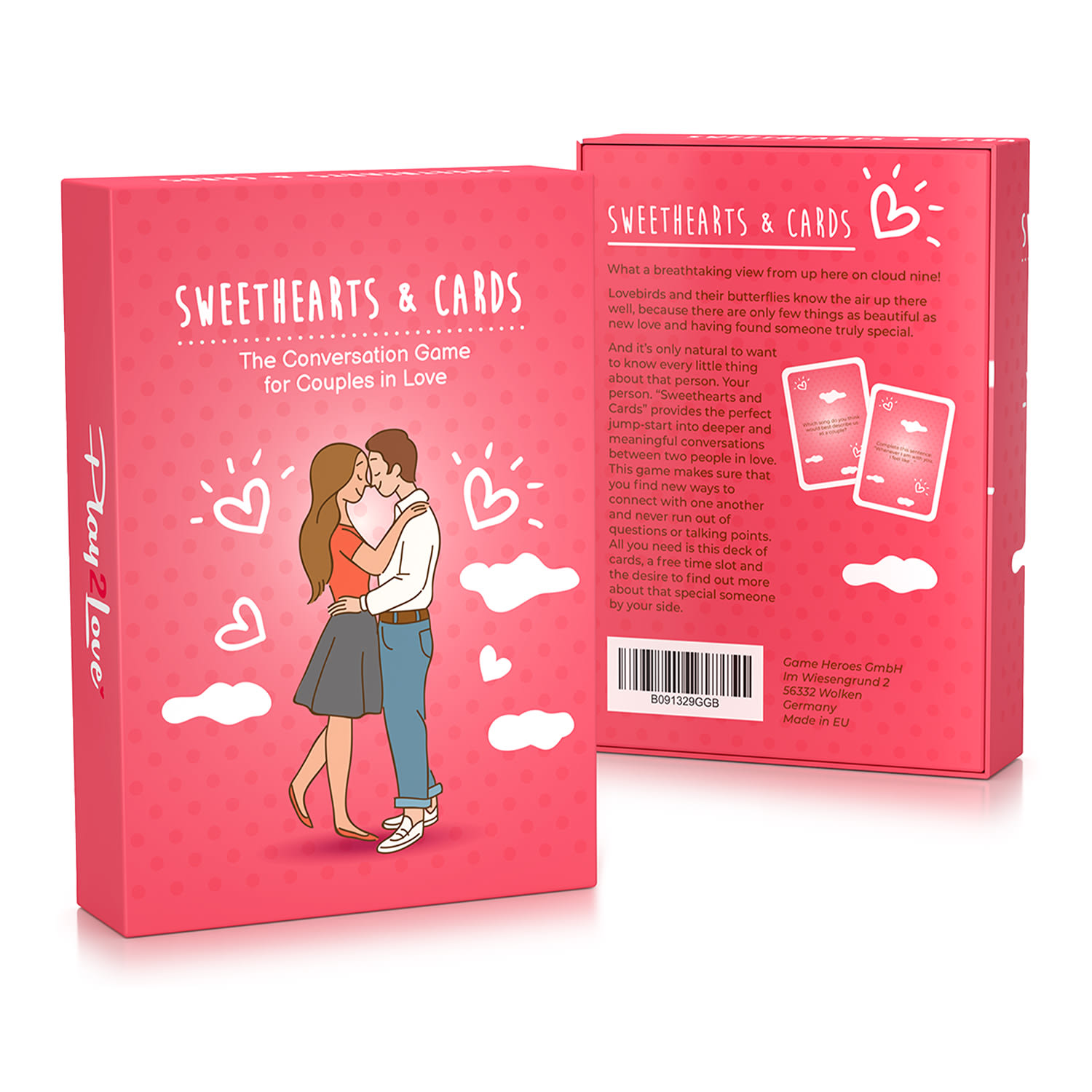 Spielehelden Sweethearts and Cards, Pre páry, viac ako 100 zamilovaných otázok pre milencov v anglickom jazyku – Obrázok 5