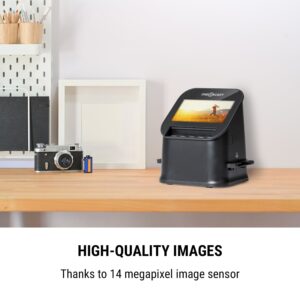 OneConcept ION Pics 3, Dia-Film-Foto skener, 14 MP snímač, 4,3" LC displej, 128 MB pamäť