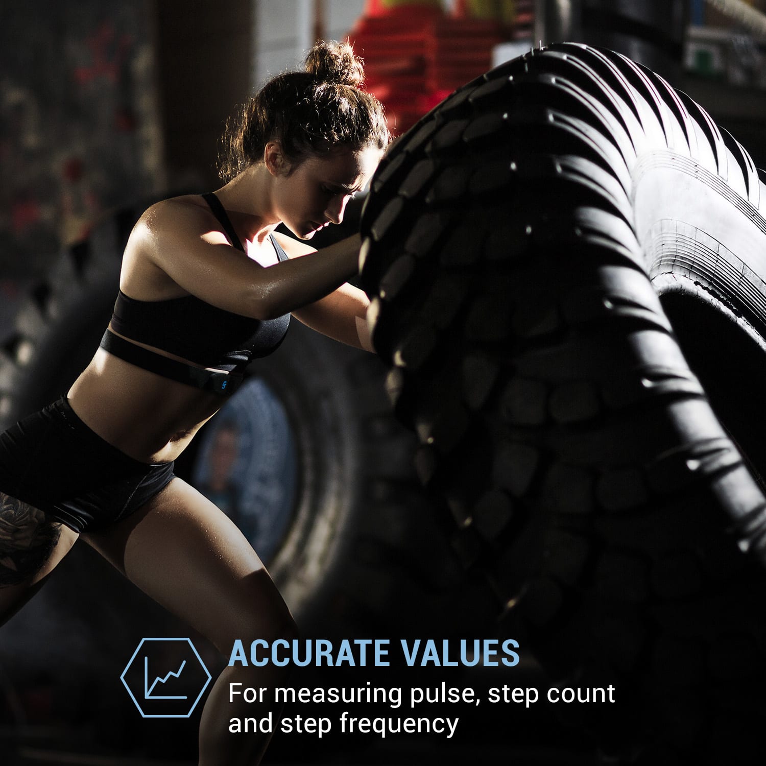 Capital Sports Puls3 BT, hrudný pás, na meranie srdcovej frekvencie, BLE 4.0 / ANT+ / 5,3 KHz, IP67 – Obrázok 2