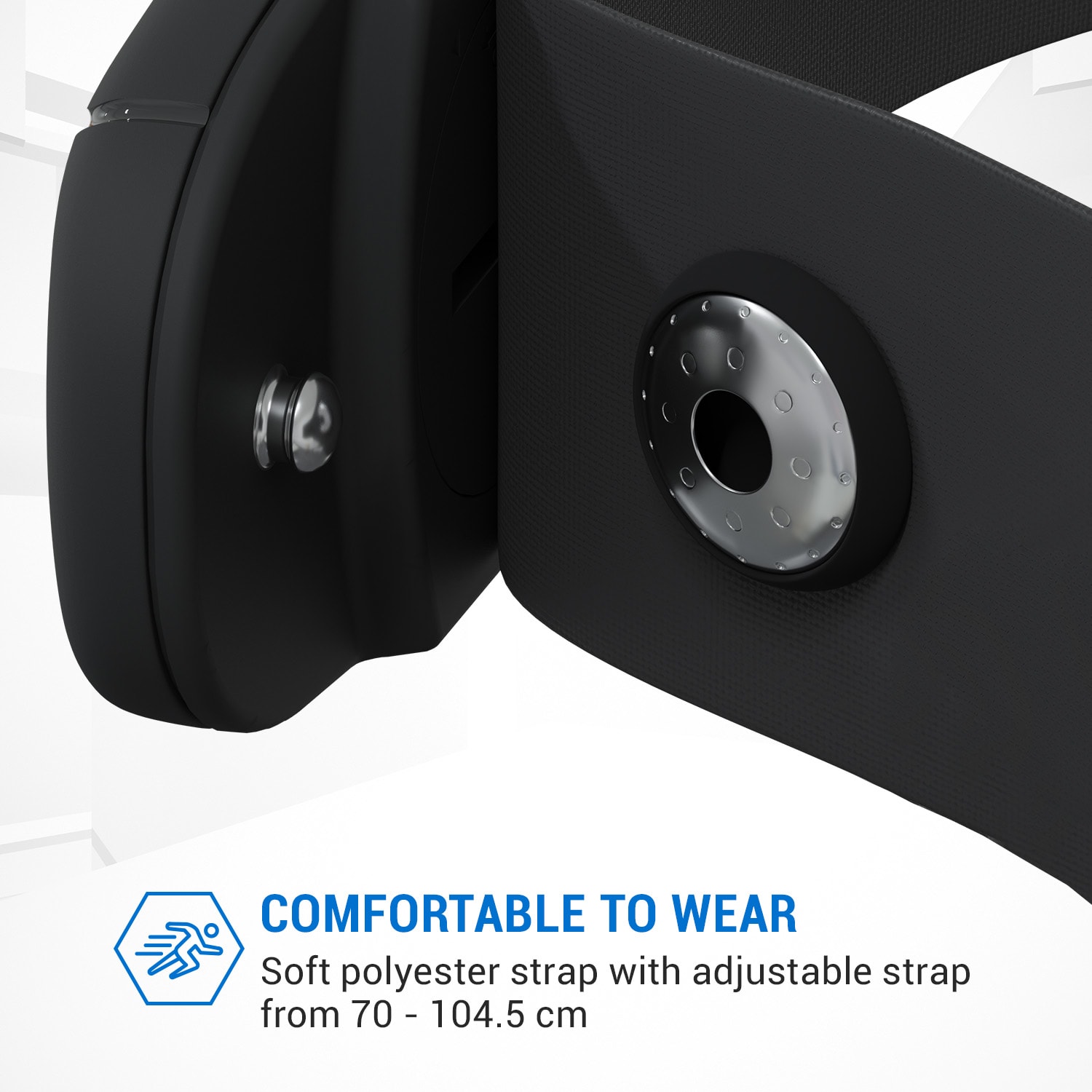 Capital Sports Puls3 BT, hrudný pás, na meranie srdcovej frekvencie, BLE 4.0 / ANT+ / 5,3 KHz, IP67 – Obrázok 3