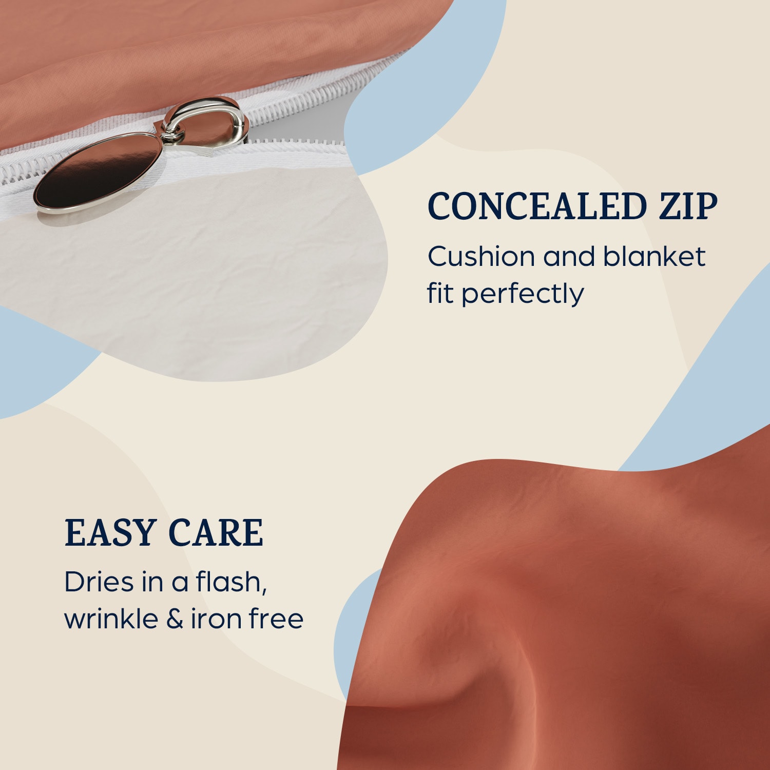 Sleepwise Soft Wonder Edition, posteľná bielizeň, 200x200 cm, mikrovlákno – Obrázok 2