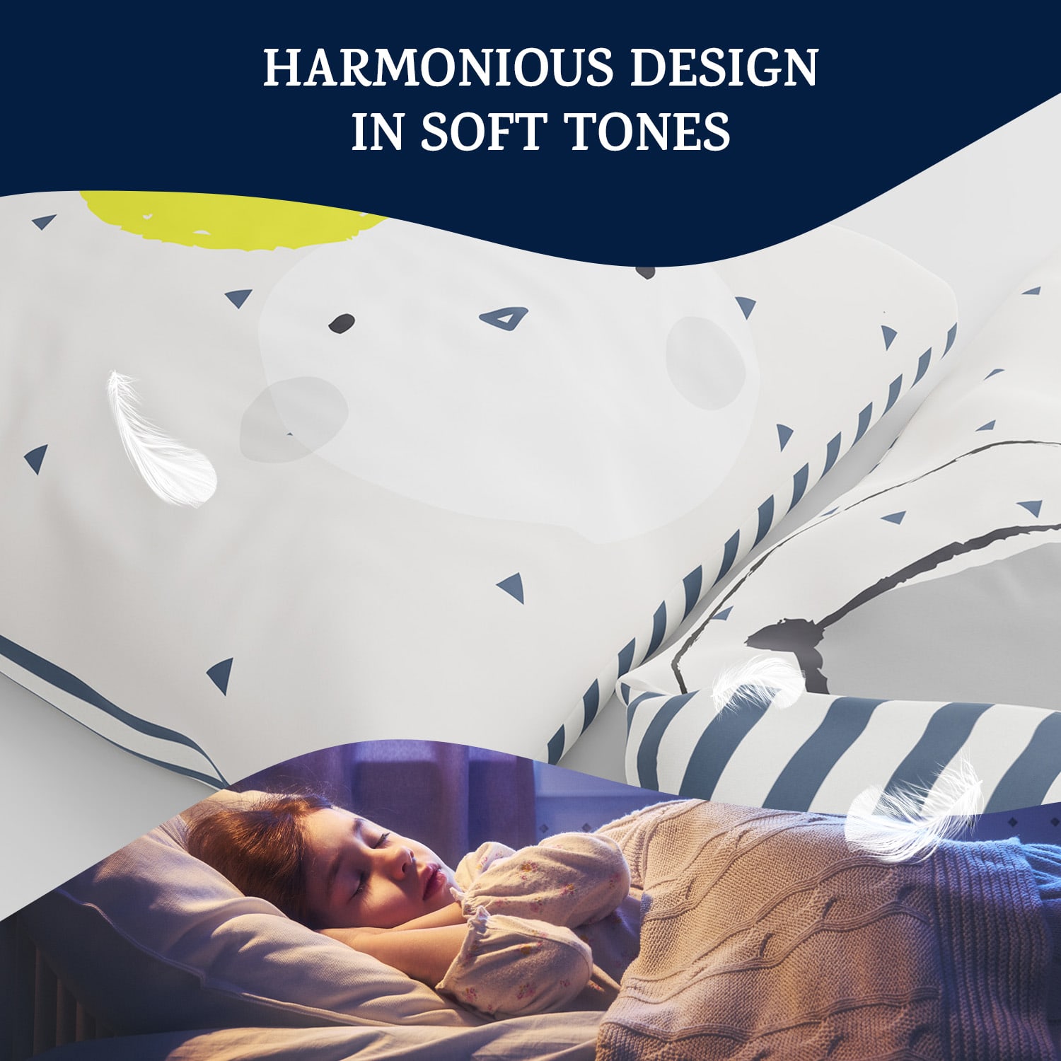 Sleepwise Soft Wonder Kids-Edition, posteľná bielizeň, 140 x 200 cm, 65 x 65 cm, priedušná, mikrovlákno – Obrázok 3