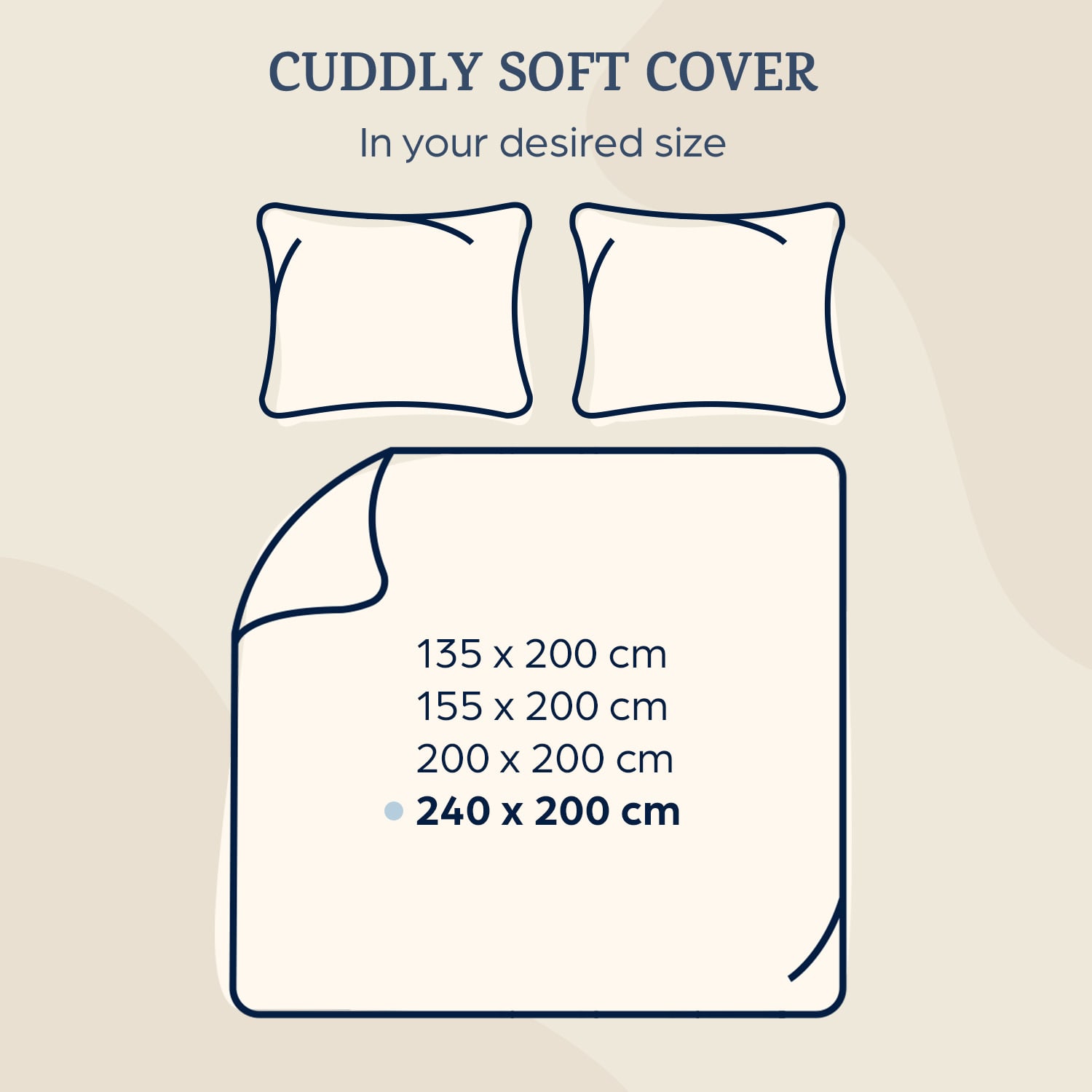 sleepwise, The Cloud, prikrývka, 220 x 240 cm, mikrovlákno, celoročná prikrývka – Obrázok 3