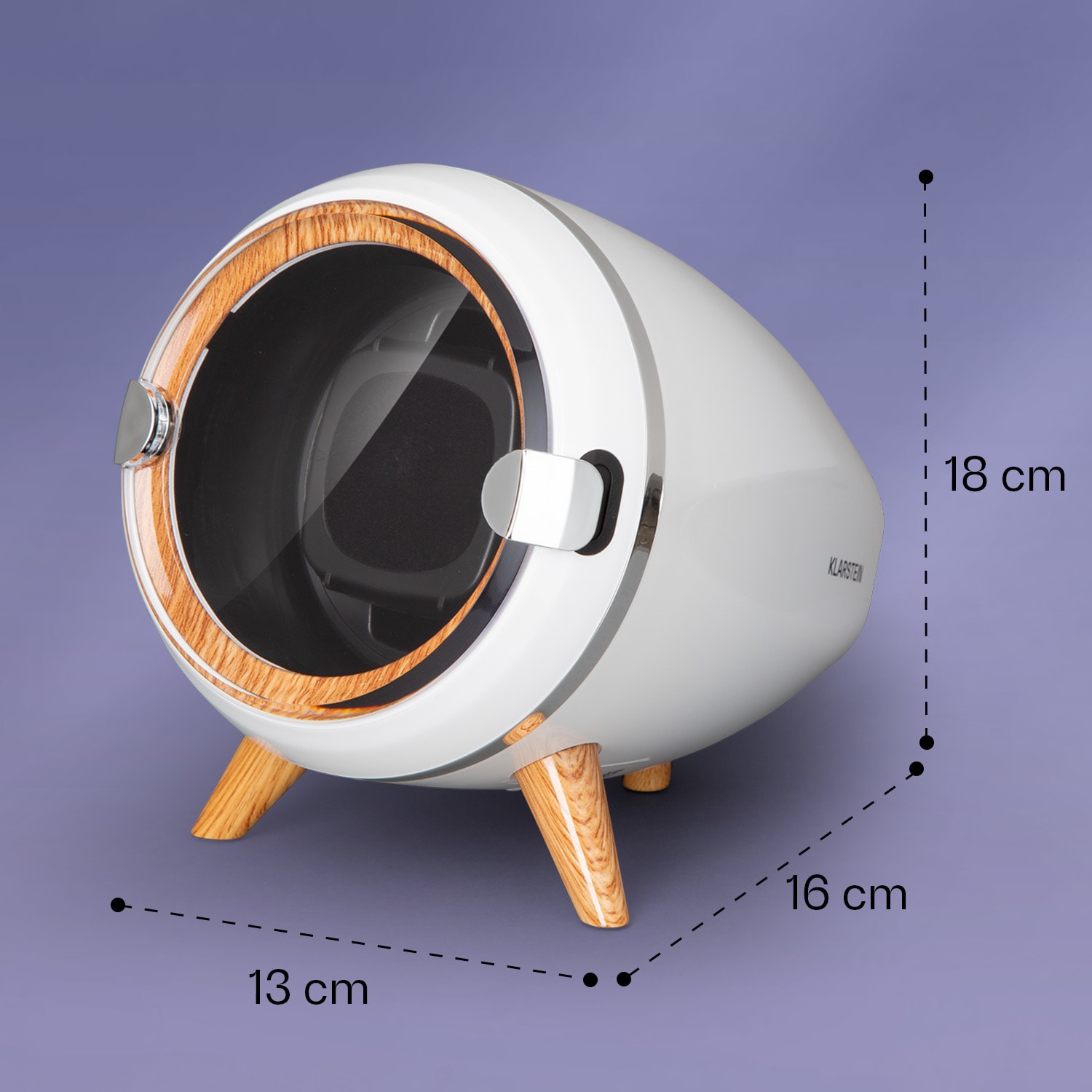 Klarstein Sindelfingen, naťahovač na hodinky, chod vľavo-vpravo, 1 hodinky – Obrázok 5