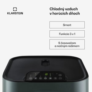 Klarstein Kraftwerk Eco Smart 11, mobilná klimatizácia 3 v 1, 11 500 BTU, diaľkové ovládanie, ovládanie pomocou aplikácie