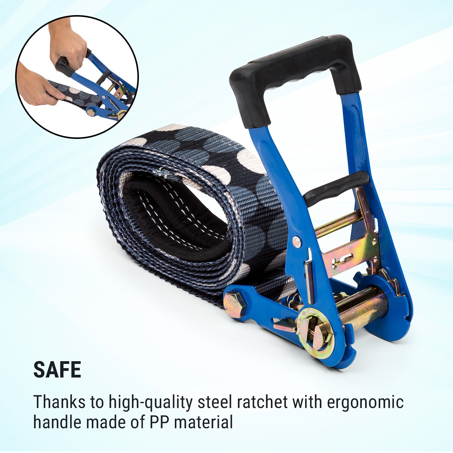 KLARFIT Antero Slackline, 15 m x 5 cm, 2,5 m račňové lano, 2 x chrániče stromu, vrátane pomocnej slackline a tašky na prenášanie – Obrázok 4