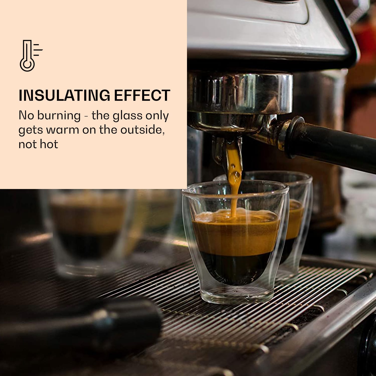 Feelino DUOS, dvojstenný pohár, 200 ml