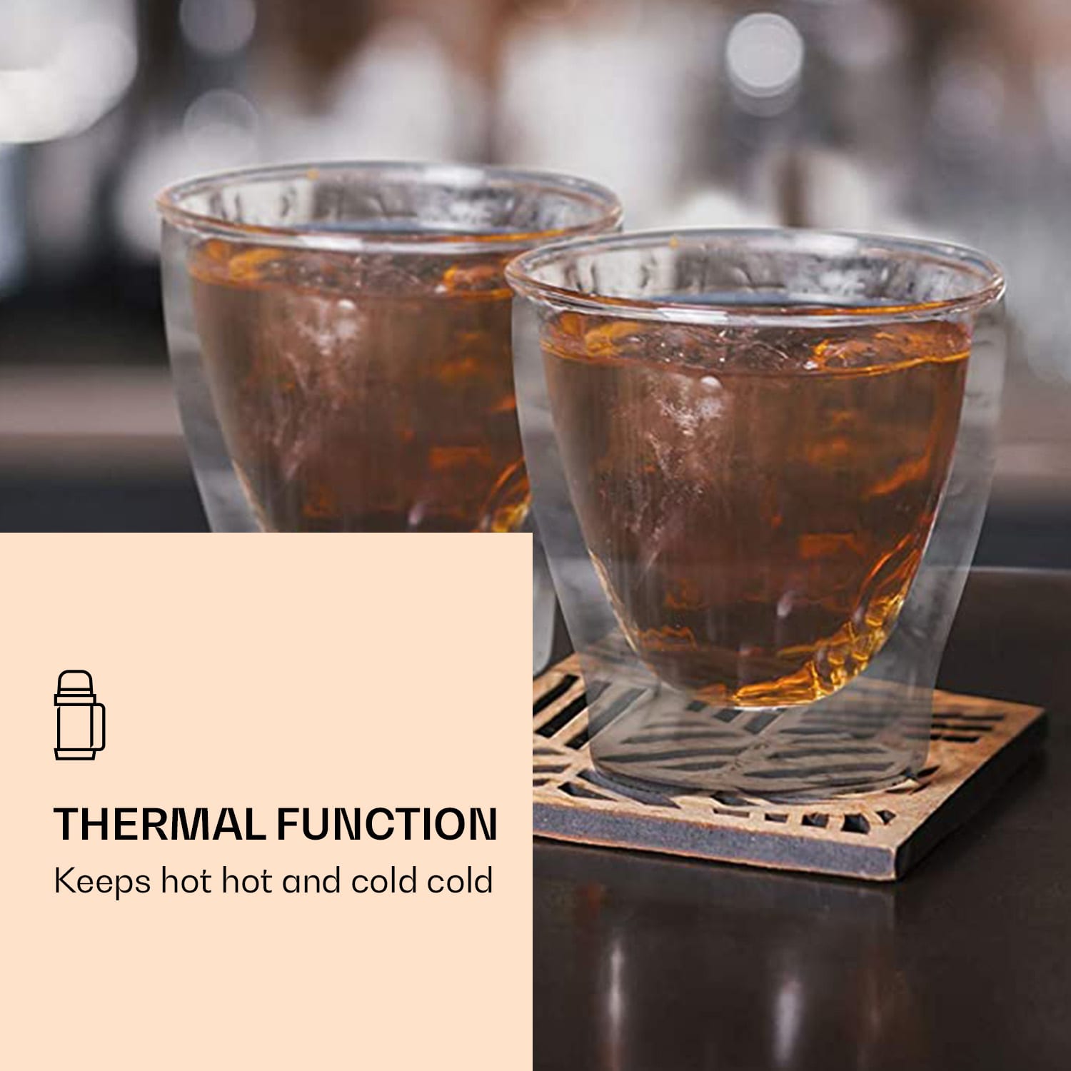 Feelino DUOS, dvojstenný pohár, 200 ml – Obrázok 3