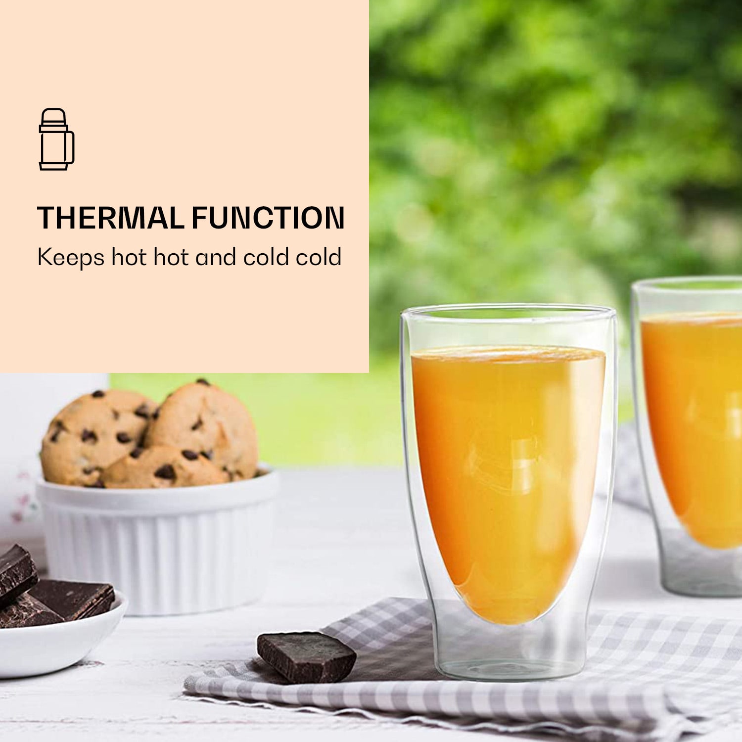 Feelino DUOS, dvojstenný pohár, 400 ml – Obrázok 3