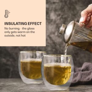 Feelino DUOS Jumbo, dvojstenný pohár, 2 x 310 a 410 ml, vrátane lyžičky