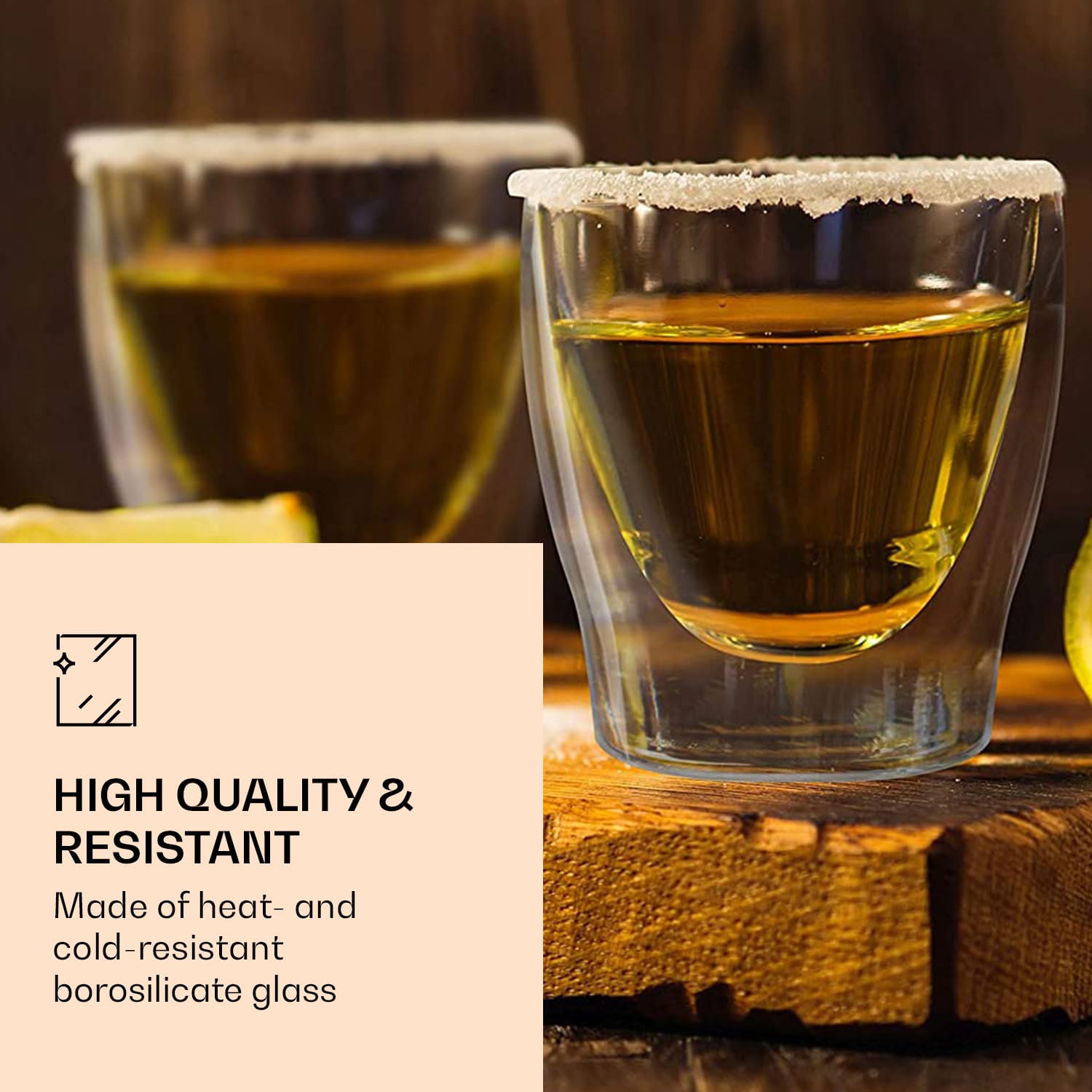 Feelino DUOS, dvojstenný pohár, 200 ml, vrátane lyžičky – Obrázok 2