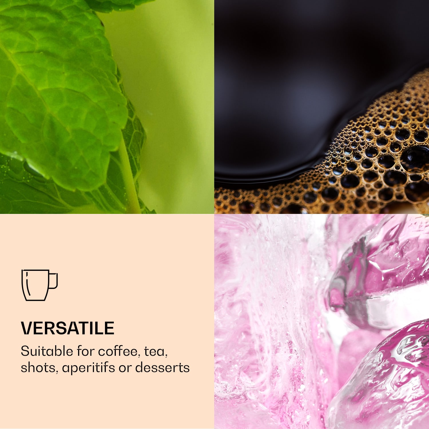 Feelino DUOS, dvojstenný pohár, 200 ml, vrátane lyžičky – Obrázok 4