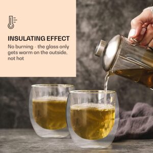 Feelino DUOS, dvojstenný pohár, 80 ml, vrátane lyžičky