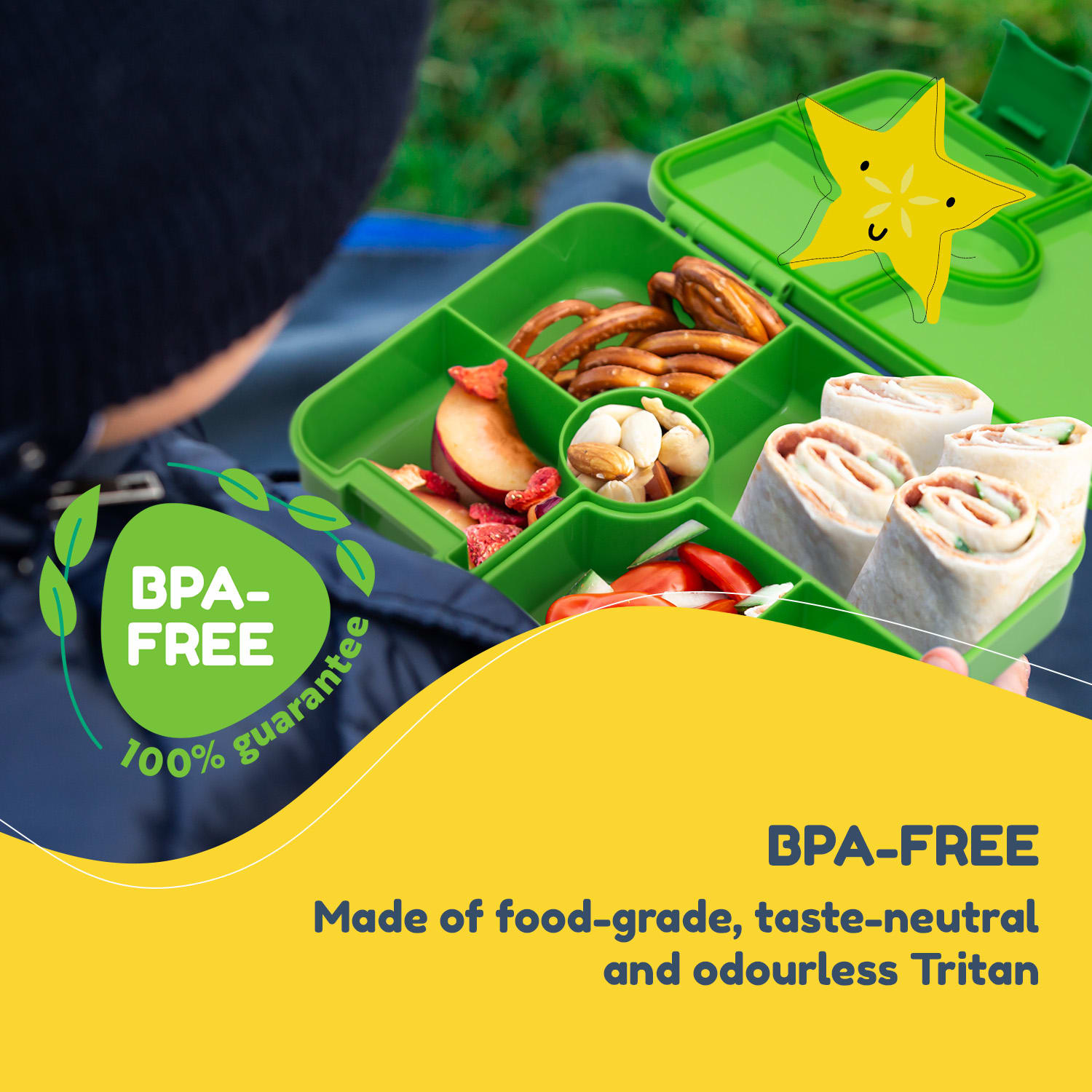 Klarstein Schmatzfatz desiatový box s priehradkami